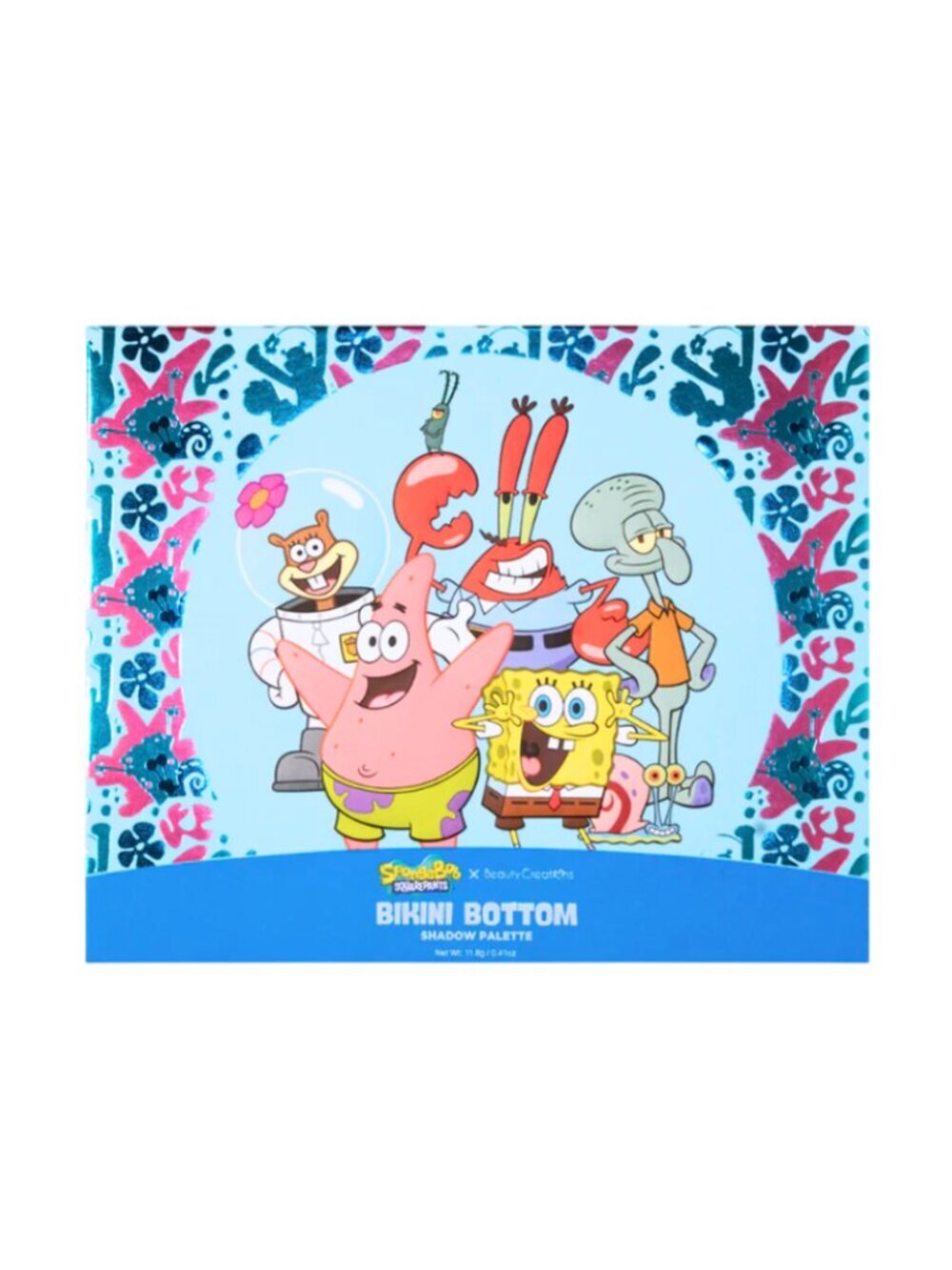 NIB Beauty Creations x SpongeBob "Bikini Bottom" Eyeshadow Palette - 12 Shades